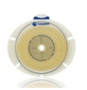 Coloplast 10106 Sensure Flex Xpro 2pc Cut-to-fit Non-convex coupling 70mm (2 3/4") stoma 10-68mm (3/8"-2 3/4") Yellow Box/10