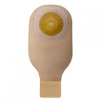 Hollister 8297 Premier One-Piece Drainable Ostomy 12" Pouch Convex Flextend Barrier Lock 'n Roll Microseal Closure with Tape Beige Pre-sized 1-5/8"